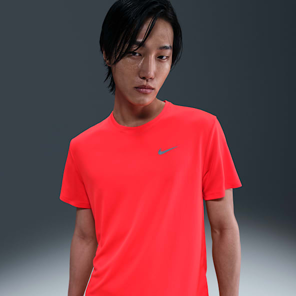 Nike 赤 長袖 ウォームアップウェア NIKE公式】 メンズ レッド トップス & Tシャツ【ナイキ公式通販】